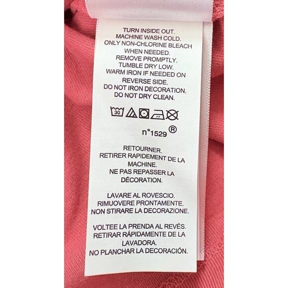 POLO RALPH LAUREN Men's Big Triple Pony Jersey Crewneck T-Shirt Coral Size M - Picture 6 of 8